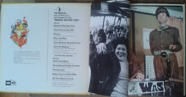 The Beatles : Magical Mystery Tour (LP, Album, RE, Gat)