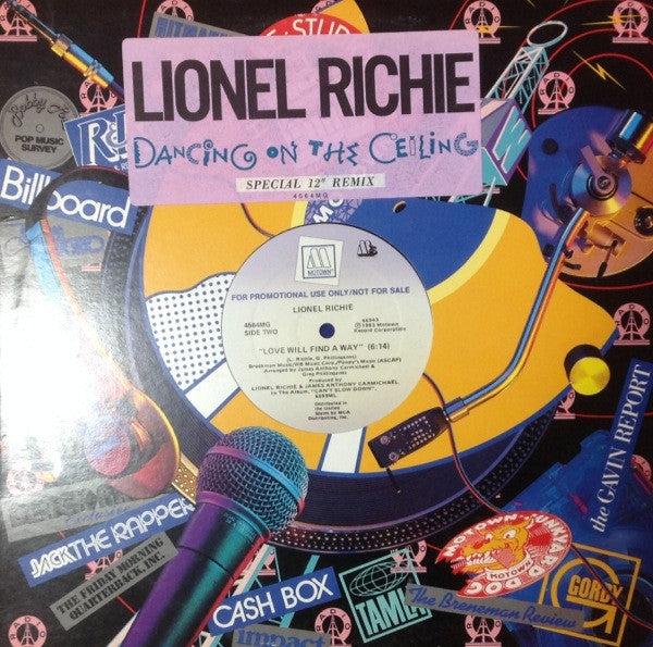 Lionel Richie : Dancing On The Ceiling (12", MP, Promo)