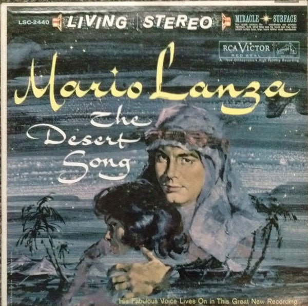 Mario Lanza : The Desert Song (LP, Album)