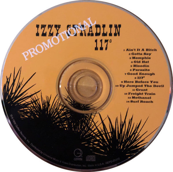 Izzy Stradlin : 117° (CD, Album, Promo)