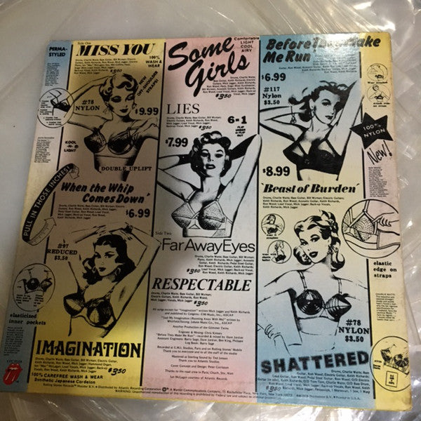 The Rolling Stones : Some Girls (LP, Album, RP, Pre)