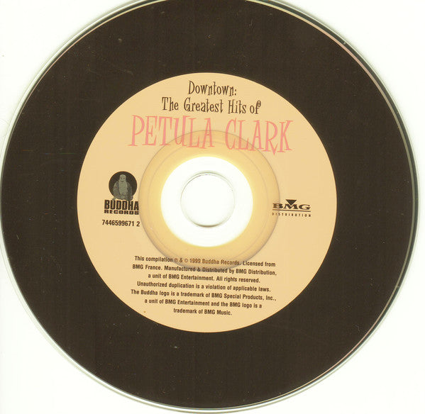 Petula Clark : Downtown: The Greatest Hits Of Petula Clark (CD, Comp, RM)