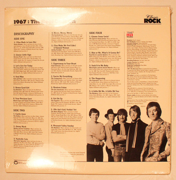Various : Classic Rock 1967: The Beat Goes On (2xLP, Comp)