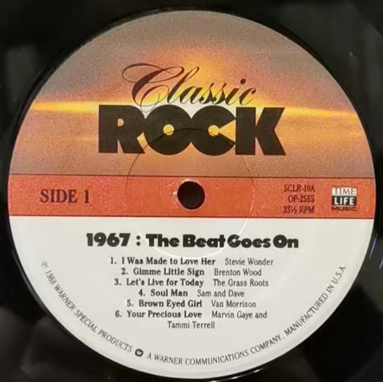 Various : Classic Rock 1967: The Beat Goes On (2xLP, Comp)