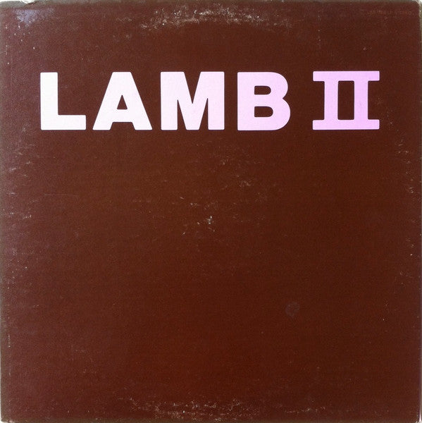 Lamb (3) : Lamb II (LP, Album)