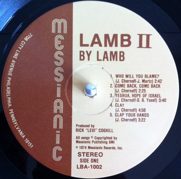 Lamb (3) : Lamb II (LP, Album)