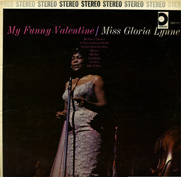 Gloria Lynne : My Funny Valentine (LP, Comp, RE)