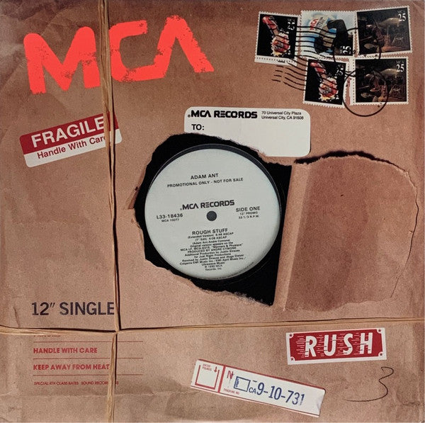 Adam Ant : Rough Stuff (12", Promo)