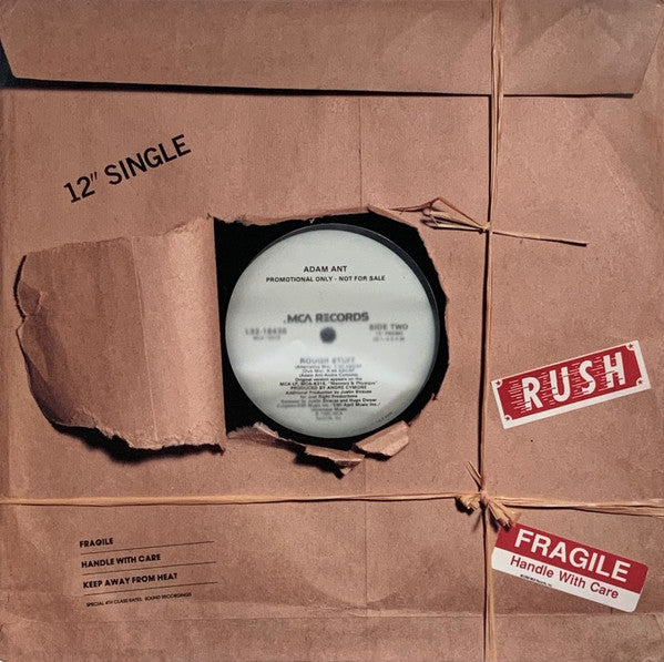 Adam Ant : Rough Stuff (12", Promo)