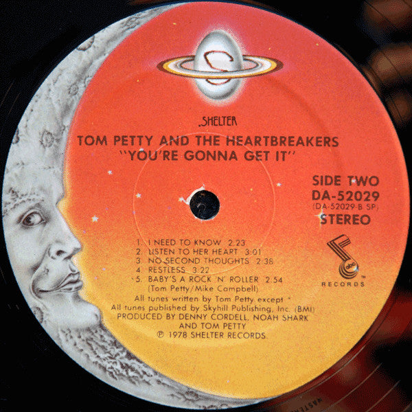 Tom Petty And The Heartbreakers : You're Gonna Get It! (LP, Album, SP )