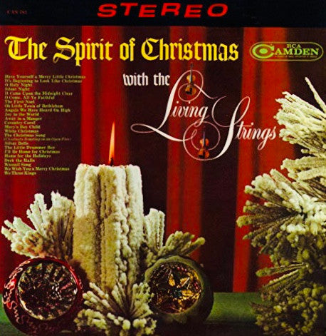 Living Strings : The Spirit Of Christmas With The Living Strings (LP, Album, RE)