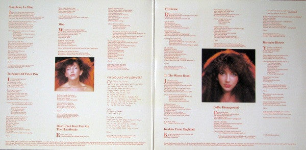 Kate Bush : Lionheart (LP, Album, Gat)