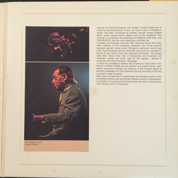 Duke Ellington, Cat Anderson, Cootie Williams, Johnny Hodges : Europa Jazz #12 (LP, Album, Mono)