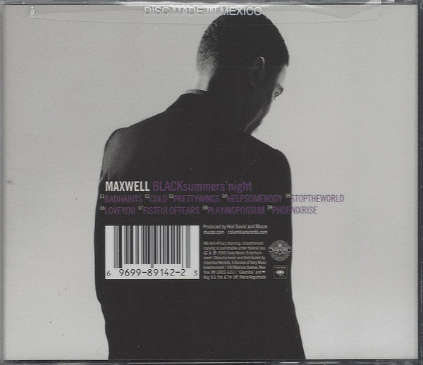 Maxwell : BLACKsummers'night (CD, Album)