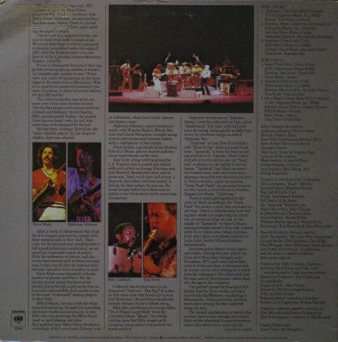 Billy Cobham · Steve Khan · Alphonso Johnson · Tom Scott : Alivemutherforya (LP, Album, Promo, Ter)