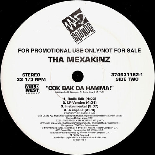 Tha Mexakinz : Extaseason (12", Promo)