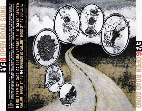 Eve 6 : Open Road Song (CD, Single, Promo)