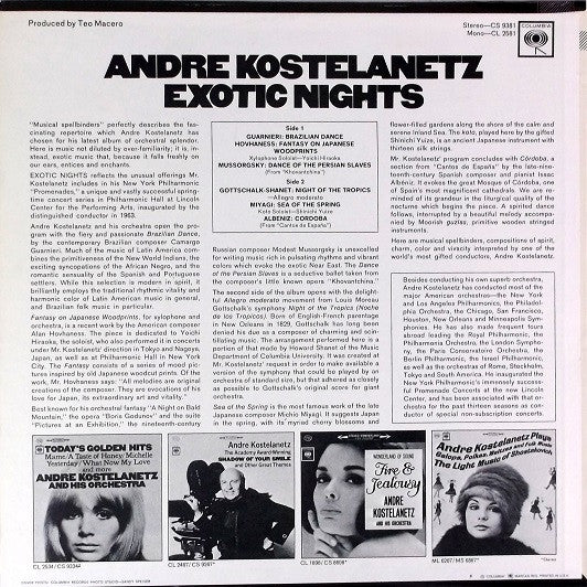 André Kostelanetz : Exotic Nights (LP, Album)