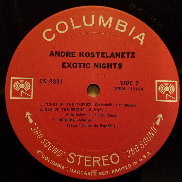 André Kostelanetz : Exotic Nights (LP, Album)