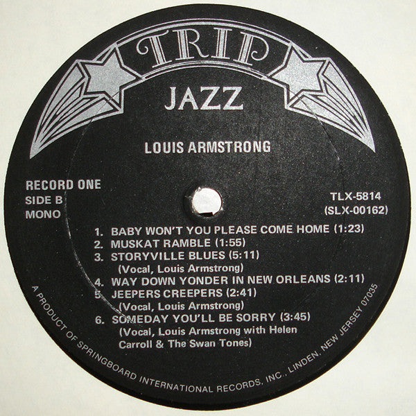 Louis Armstrong : Louis Armstrong (2xLP, Comp)