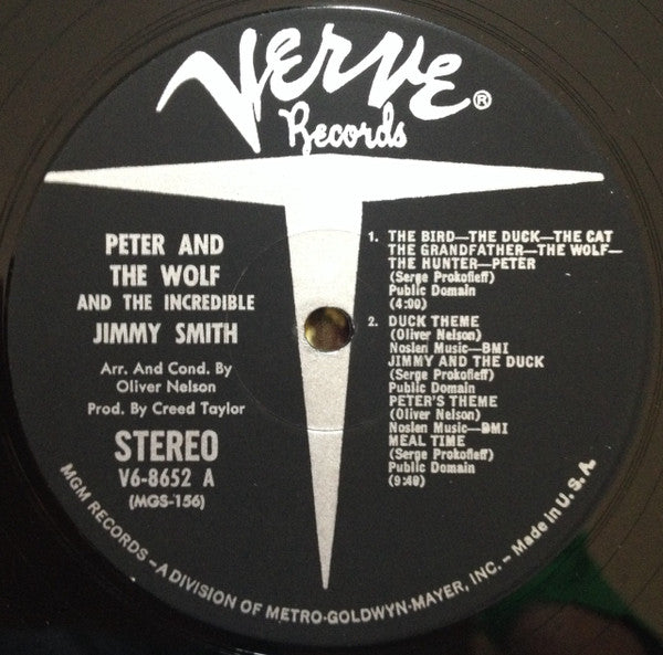 Jimmy Smith : Peter & The Wolf (LP, Album, Gat)