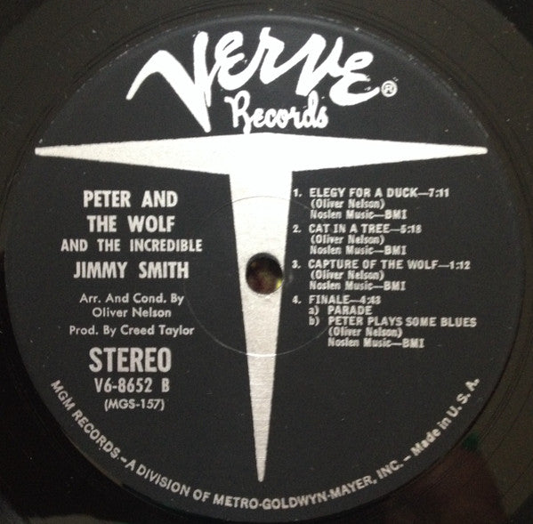 Jimmy Smith : Peter & The Wolf (LP, Album, Gat)