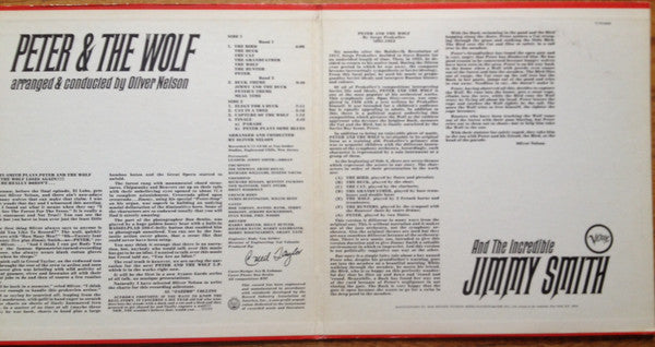 Jimmy Smith : Peter & The Wolf (LP, Album, Gat)