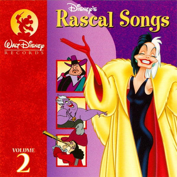 Various : Disney's Rascal Songs, Volume 2 (CD, Comp)