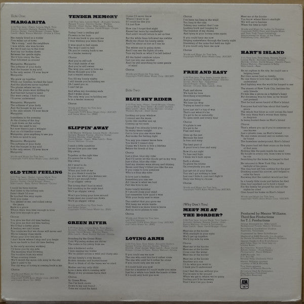 Tom Jans : Tom Jans (LP, Album, RE, Ter)