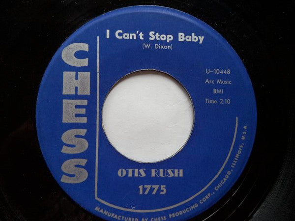 Otis Rush : You Know My Love / I Can't Stop Baby (7", Single)
