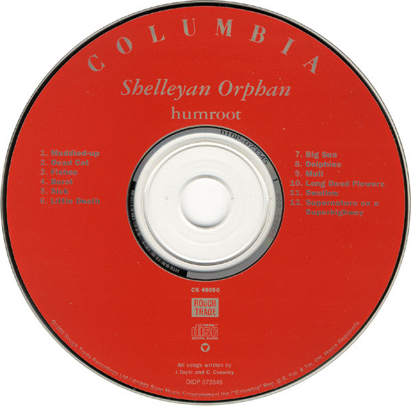 Shelleyan Orphan : Humroot (CD, Album)