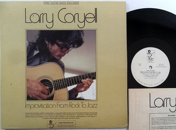 Larry Coryell : Improvisation From Rock To Jazz (LP, Album)