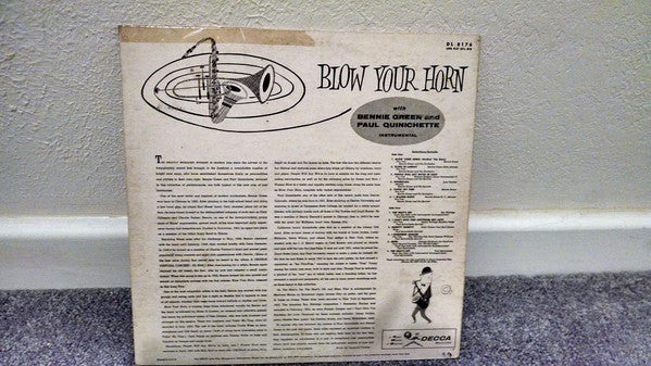 Bennie Green And Paul Quinichette : Blow Your Horn (LP)