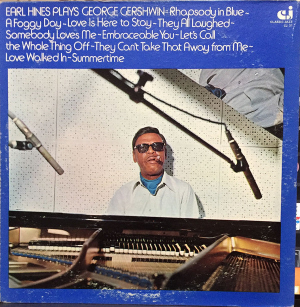 Earl Hines : Earl Hines Plays George Gershwin (2xLP, Album, Gat)
