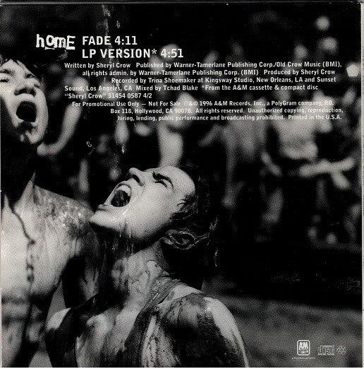 Sheryl Crow : Home (CD, Single, Promo)