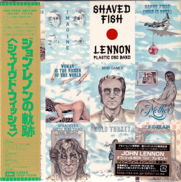 John Lennon / The Plastic Ono Band : Shaved Fish (CD, Comp, Ltd, RE, Pap)