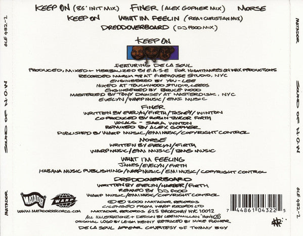 Nightmares On Wax : Sound Of N.O.W (CD, EP)