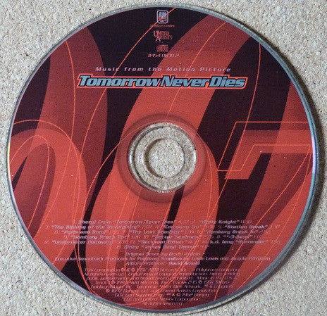 David Arnold : Tomorrow Never Dies (Music From The Motion Picture) (CD, Album, Comp)