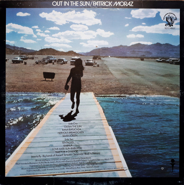 Patrick Moraz : Out In The Sun (LP, Album)
