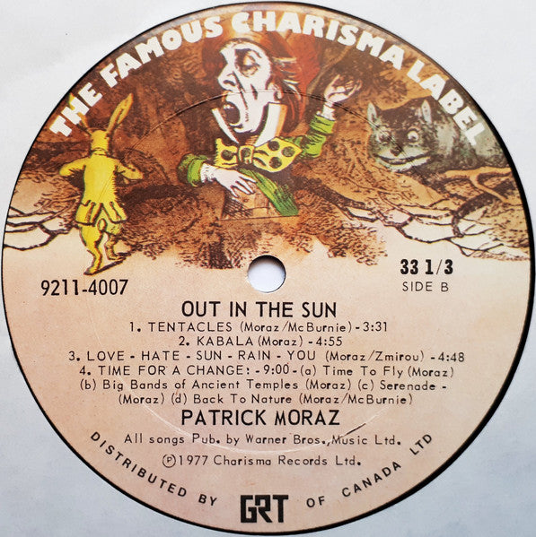Patrick Moraz : Out In The Sun (LP, Album)