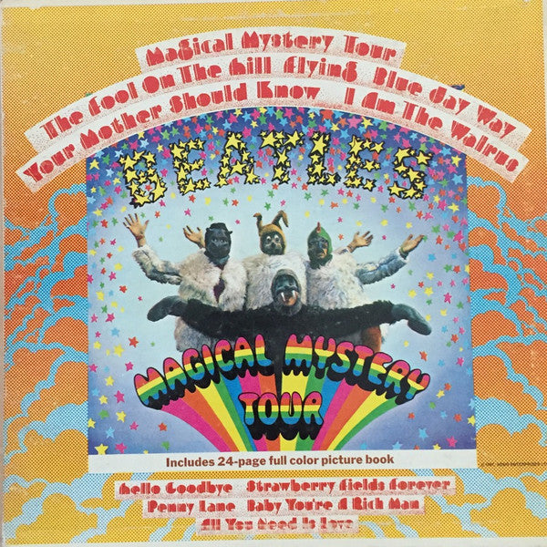 The Beatles : Magical Mystery Tour (LP, Album, Scr)