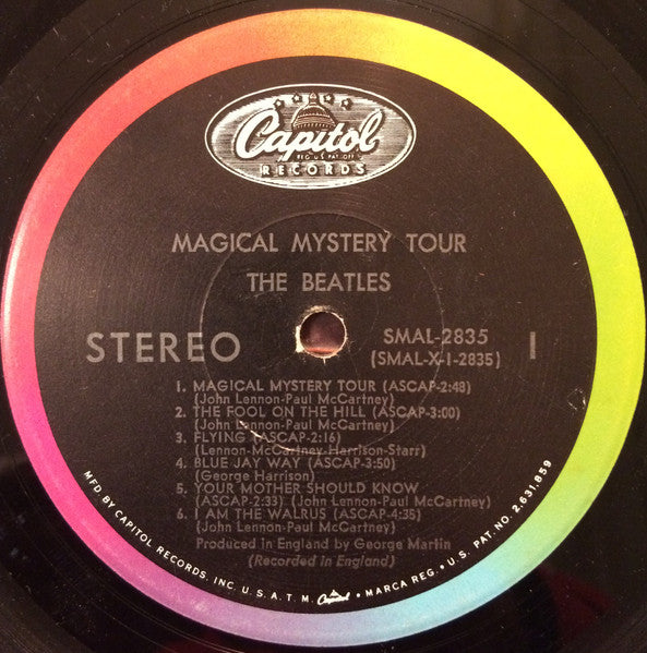 The Beatles : Magical Mystery Tour (LP, Album, Scr)