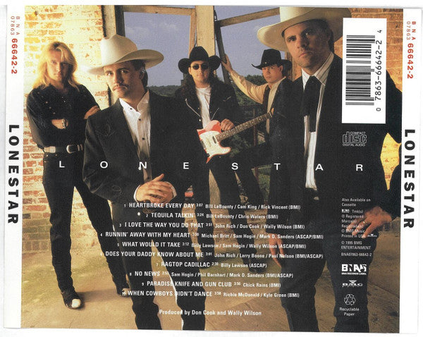 Lonestar (3) : Lonestar (CD, Album)