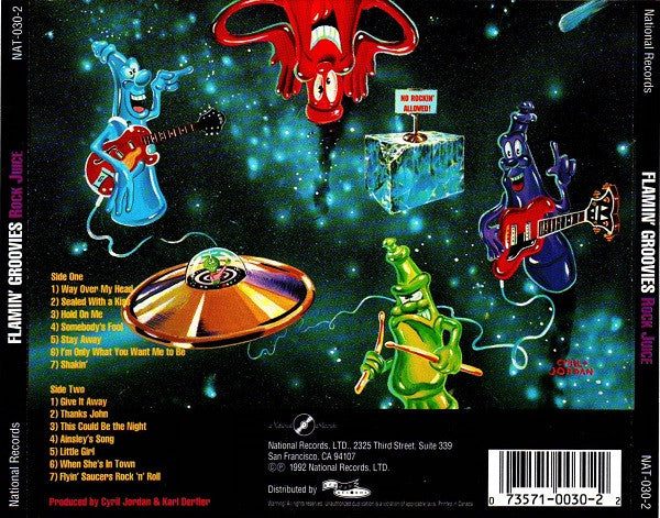 The Flamin' Groovies : Rock Juice (CD, Album)