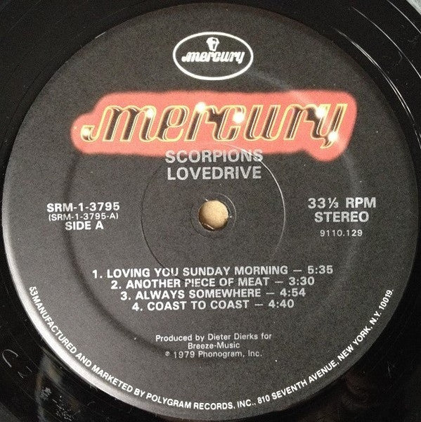 Scorpions : Lovedrive (LP, Album, RE)