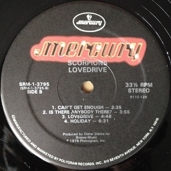 Scorpions : Lovedrive (LP, Album, RE)