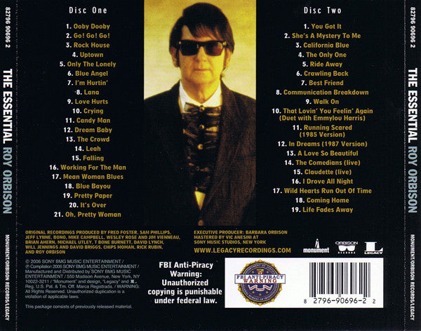 Roy Orbison : The Essential Roy Orbison (2xCD, Comp, Jew)