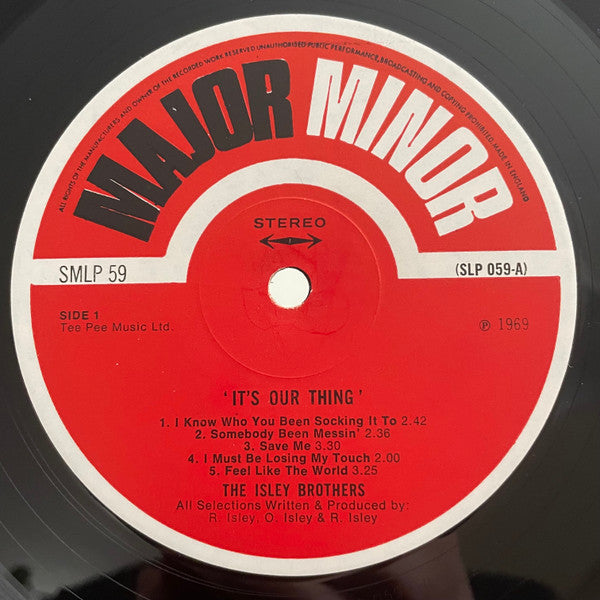 The Isley Brothers : It's Our Thing (LP, Album)