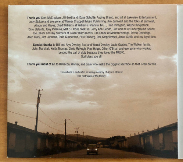 Owsley : The Hard Way (CD, Album)