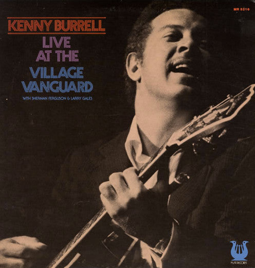 Kenny Burrell : Live At The Village Vanguard (LP, Album, PRC)